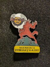Hard Rock Cafe WASHINGTON DC 2007 KATSUCON Werewolf Howling at the Moon PIN 500 picture
