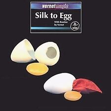 SILK TO EGG TOTALLY SELF-CONTAINED NO SWITCHING VERNET AMAZING MAGIC TRICK USA  picture
