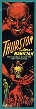 1914 Thurston The Great Magician - Vintage Style Magic Poster - 12x36 picture
