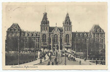 Amsterdam Netherlands, Old PC, View of Rijksmuseum, No. 3620, 1938 picture