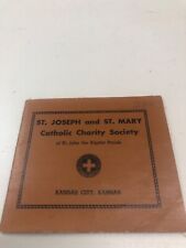 1934 Catholic Church Dues Book, St Joseph & St. Mary KCK picture