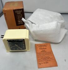 Telechron Little Tel Clock mod. #7HE137, Original Box & Warranty Card/Keeps Time picture