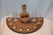 Blanton's Bourbon Cork Display Half Moon Shape With Light and Glass Holders picture