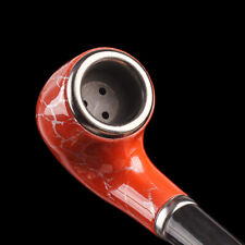 Men's Traditional Filtered Old-fashioned Pipe Metal Pot Pipe Portable Pipe picture