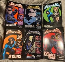 Nightwing Chuck Dixon Scott McDaniel TPB Lot Of 6 DC Comics OOP Batman & Robin picture