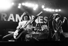 Punk Rock Band Group The Ramones in Concert on Stage Poster Photo 8.5