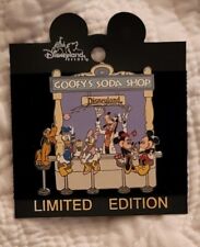2001  DISNEYLAND GOOFYS SODA SHOP GOOFY AND FAB FOUR PIN LIMITED EDITION picture