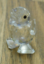 Swarovski Silver Crystal Miniature Drake Duck Figurine, 7660 NR 40, with Box picture