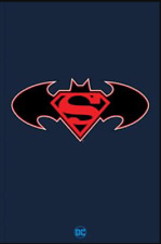 BATMAN SUPERMAN WORLDS FINEST 26 NM LOGO FOIL VARIANT DC 2024 picture