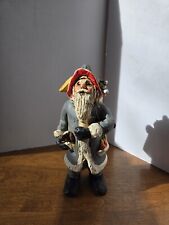 Santa Claus Hand Carved 1984 Signed by NRM Vintage  picture