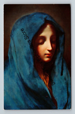 Postcard The Blue Madonna Carlo Dolci Florentine 1616-1686 Museum Art Florida picture