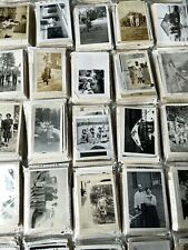 LOT OF 100 ORIGINAL RANDOM B&W FOUND OLD PHOTOS & VINTAGE SNAPSHOTS
