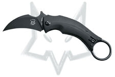 Fox Knife Black Bird Folding Karambit FX-591 Black N960Co G10 Pocket Knives picture