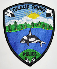 Tulalip Tribes Police (Washington) Patch - FREE Tracked US Shipping  picture