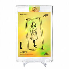 ALICES ADVENTURES IN WONDERLAND Holo GOLD Card 2023 GleeBeeCo #ACAT-G 1/1 picture