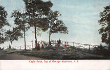 Eagle Rock, Top of Orange Mountain, West Orange, N.J., Early Postcard, Unused picture
