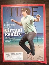 Time Magazine August 17, 2015- The Surprising Joy Of Virtual Reality picture
