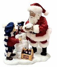Hollydays Possible Dreams Pepsi Santa With Snowman & Little Boy Soda Christmas picture