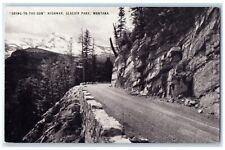 c1940 Going To The Sun Highway Conoco Touraide Glacier Park Montana MT Postcard picture