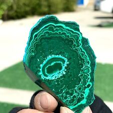 79G Natural Chrysocolla/Malachite transparent cluster rough mineral sample picture