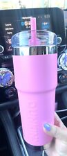 Dunkin 32 oz Insulated Stainless Tumbler Light Pink Coffee Tea Spring Release picture