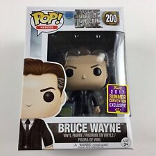 Funko Pop Bruce Wayne SDCC 2017 Convention Exclusive DC Justice League 200 New picture