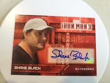 2013 Upper Deck IRON MAN 3 Shane Black Director Autograph  picture