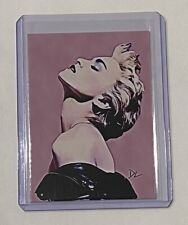 Madonna Limited Edition Artist Signed “Material Girl” Trading Card 4/10 picture