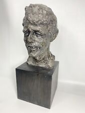 Vintage Robert F Kennedy Bust RFK Bobby 21” Total Plaster  picture