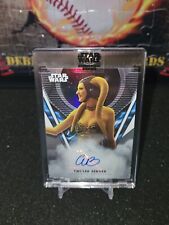 2023 Star Wars Signature Series Auto #A-ABA Andrea Bartlow as Twi'lek Server picture