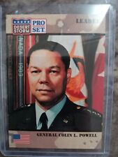 1991 Pro Set General Colin Powell Desert Storm Card #88 picture