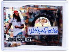 Waka Flocka Flame 2026 Leaf Metal Pop Century Auto Card /25 Atlanta-based Rapper picture