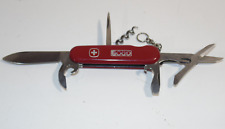 Wenger utility tool Swiss Army Knife,red, vintage, used good condition, GROB picture