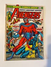 Avengers #110 (Marvel, 1973) X-Men & Magneto apprnce. NM/Mint Cond. WHITE pages picture