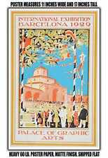 11x17 POSTER - 1929 International Exhibition Barcelona Palace of Graphic Arts picture