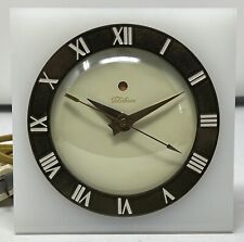 Telechron Clock model # 4H55 Deco in white Lucite, ~1946-57; Runs-Keeps Time picture
