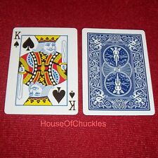 One Way Forcing Deck King of Spades, Blue Bicycle Card Magic Trick, 1-Way, K-S picture