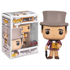 The Office Michael Scott Golden Ticket Willy Wonka Toy Funko Pop Exclusive NEW picture