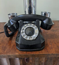Vintage Art Deco rotary dial telephone Automatic Telephone company picture