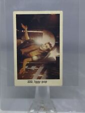 1974-81 Swedish Samlarsaker #222 Iggy Pop (Rock HOF) picture
