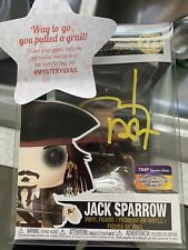 johnny depp autographed signed pirates funko picture