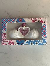 Taylor Swift Holiday Collection Lover Album Swan Christmas Ornament -  picture