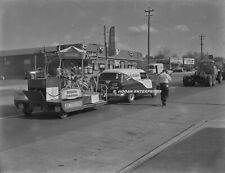 1954 VELVET ICE CREAM CO PARADE FLOAT WOODBINE Nashville TN 5x7 PRINT PHOTO F54 picture
