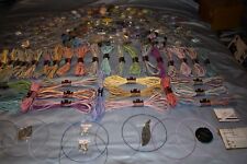 HUGE LOT - BEADS &JEWELRY MAKING  SUPPLIES -BEST EVER 25 BAGS + Bonuses&Xtras picture