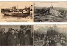 SHIP ACCIDENTS DISASTER FRANCE 41 Vintage Postcards (L3703) picture