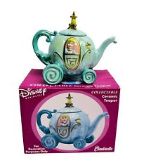 Disney Princess Cinderella Collectable Ceramic Teapot NEW NIB Kreisler picture