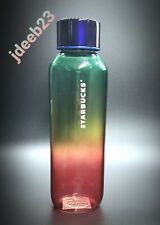 Starbucks Summer 2022 Rainbow 20 Oz. Glass Water Bottle picture