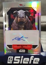 2023 Topps Finest Star Wars Ian Whyte as Vetch Auto picture