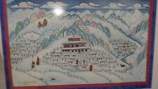 Original Himalayan Tibetan Painting by Sherpa Artist from Namche Bazaar picture