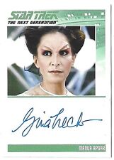 2015 Rittenhouse Star Trek TNG Autograph Gina Hecht as Manua Apgar picture